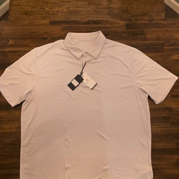 Michel Rouen Other - Michel Rouen Men's Performance Polo Shirt 2XL Lavender Heather Golf MRPS034